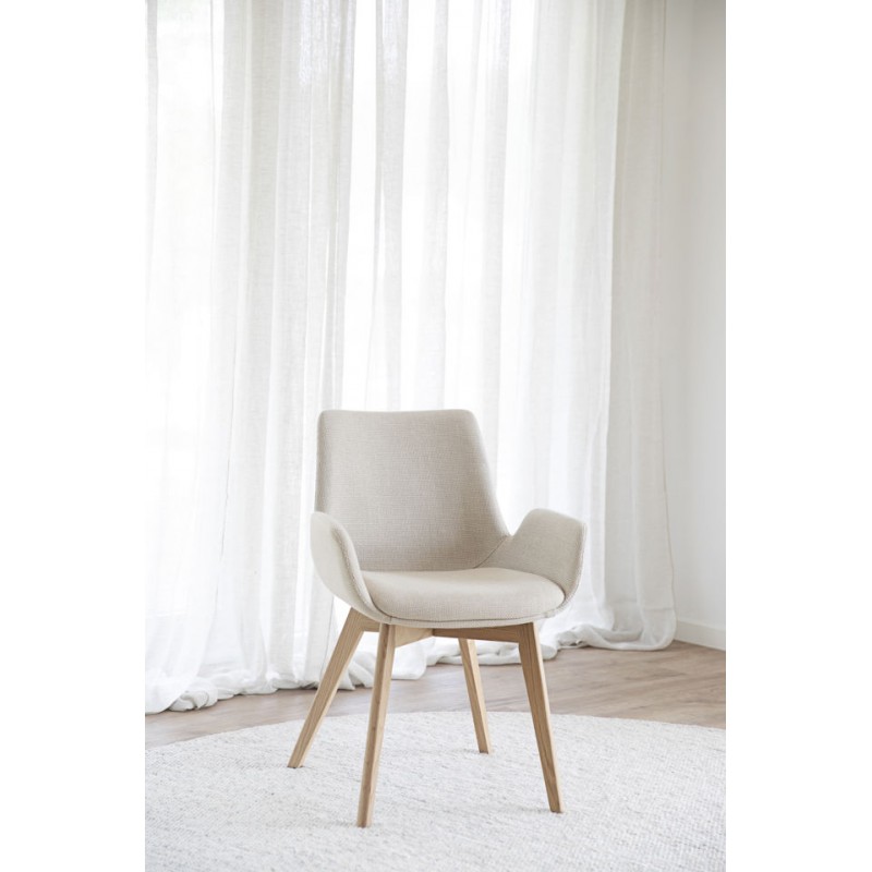 RO Drimsdale Arm Chair Beige/Oak